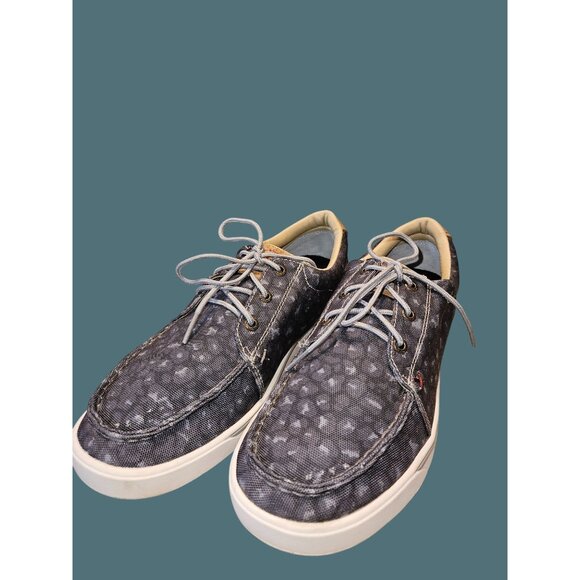 Twisted X Hooey Loper Lace Up Fabric Upper Comfy Casual Shoes Women Size 10M - Picture 8 of 14